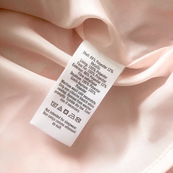 Janie & Jack Pink & Silver Faux Fur Sleeve Dress - Picture 7 of 8